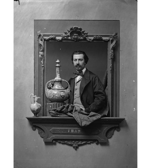 portrait auguste jean photographie noir et blanc Adolphe dallemagne
