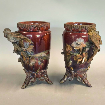 PAIRE DE VASES