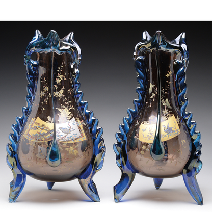 PAIRE DE VASES