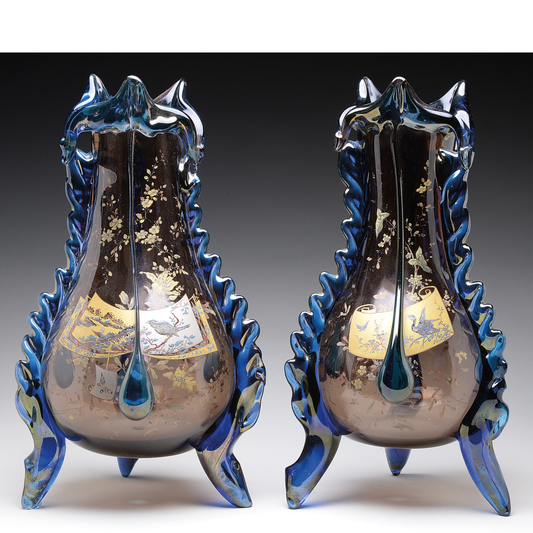 PAIRE DE VASES
