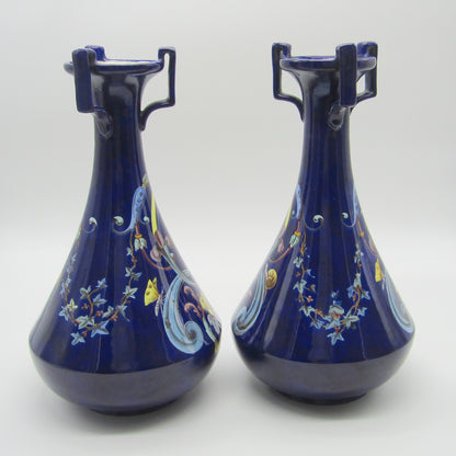 PAIRE DE VASES