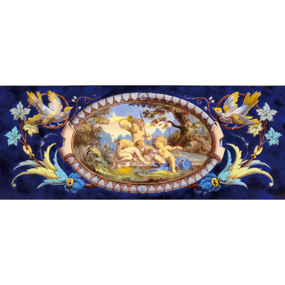 PLAQUE ÉMAILLÉE