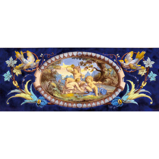 PLAQUE ÉMAILLÉE